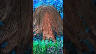 PaintingWeeping Willow Tree Full Painting artworkartistart [upl. by Aisset]