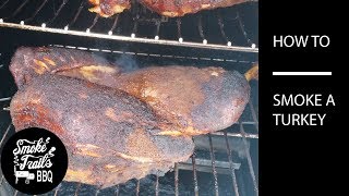 How to Smoke Turkey in a Smoker Masterbuilt Electric Smoker [upl. by Yeoj452]