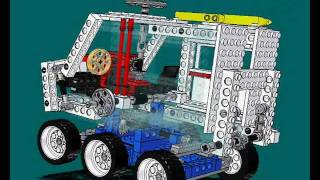 Lego Technik Modelle mit Autodesk Inventor 2010 [upl. by Adliwa822]