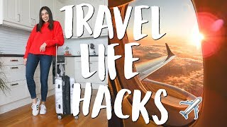 My Top 22 Travel Life Hacks amp Tips  Jeanine Amapola [upl. by Shiverick36]