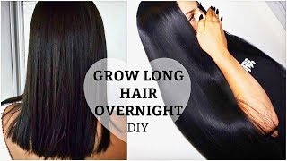 HOW TO GROW LONGER THICKER HAIR Naturally  Fast  DIY Growth Treatment  Secrets 100 Works [upl. by Grayson]