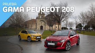 Prueba gama Peugeot 208 2020  Test  Review en español [upl. by Yanej]