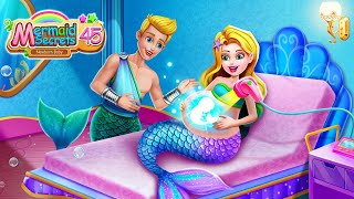 Mermaid Secrets 45Pregnant Mommy’s Baby Care Game [upl. by Brew]