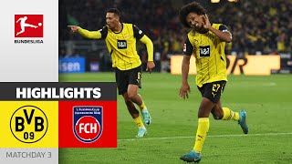 Dortmund Ranks 1  Borussia Dortmund  1 FC Heidenheim 1846 42  Highlights  MD 3 – 202425 [upl. by Diane-Marie421]