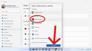 How to Change Default PDF Viewer Windows 11 [upl. by Itin]