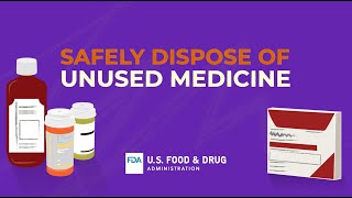 How to Safely Dispose of Unused or Expired Medicine [upl. by Yecnuahc72]