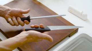 Fiskars Cutting Academy Sharpening knives [upl. by Guerra]