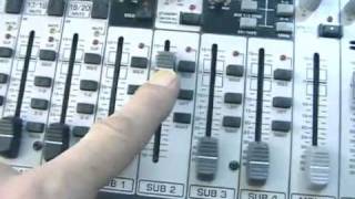 Behringer sx2442fx mixer tutorialreview  22 [upl. by Madeline273]