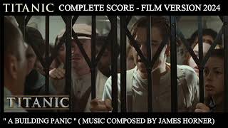 Titanic 1997 soundtrack 2024 quota building panicquot music by James Horner [upl. by Yrennalf]