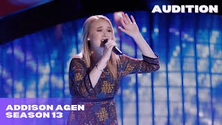 Addison Agen quotJolenequot The Voice Season 13 Blind Audition [upl. by Htebaras308]