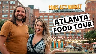 Georgia Atlanta Food Tour  One Day in the ATL  Travel Vlog [upl. by Anij218]