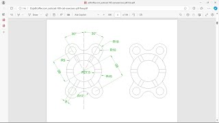 solidworks cad SOLIDWORKS CAD PRACTICE DAY1 [upl. by Riatsila]