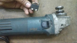 Angle grinder repairhow to change the switch of angle hand grinder [upl. by Afas485]