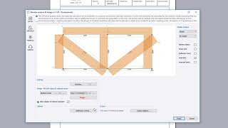 Timber 2D analysis and design EN1995 [upl. by Eberly92]