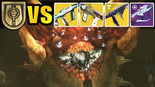 Destiny 2 EVERY Exotic SMG VS RIVEN [upl. by Flavio120]