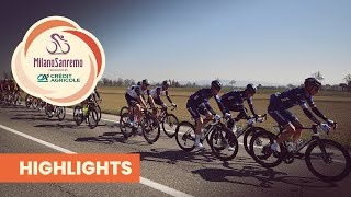 MilanoSanremo 2023  Highlights [upl. by Aneehsar589]