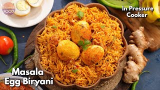 కుక్కర్లో ఓ అద్భుతం ఈ మసాలా ఎగ్ బిర్యానీ  Easy amp Simple Spicy Masala egg biryani recipe in cooker [upl. by Ayahs784]