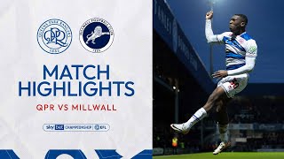 🦁Lions Tamed In W12  Highlights  QPR 20 Millwall [upl. by Itraa]