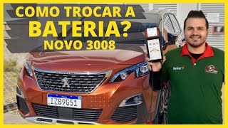 Instalação de Bateria no novo Peugeot 3008 [upl. by Sprung]