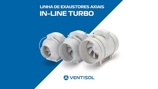 Exaustores InLine Turbo Ventisol [upl. by Sedgewinn]