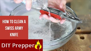 How to Clean a Swiss Army Knife [upl. by Yrrek805]