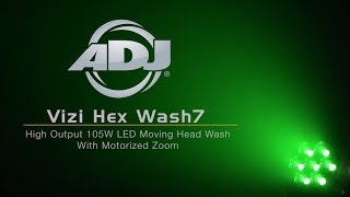 ADJ Vizi Hex Wash7 [upl. by Edlitam]