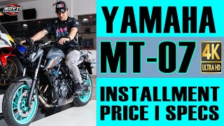 YAMAHA MT07 2023 INSTALLMENT PRICE SPECS [upl. by Latoye189]