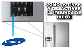 HIELO APAGADO ICE OFF  REFRIGERADOR SAMSUNG RS26DDAPN RS26DDARS [upl. by Nolek]