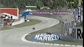 San Marino GP 1994 Saturday Qualifying 3 Ratzenberger Accident Investigation [upl. by Edgar]