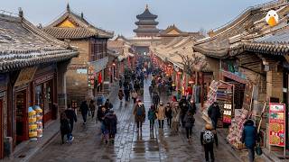 Pingyao Shanxi🇨🇳 A 2700YearOld Prosperous Medieval Town in China 4K UHD [upl. by Umberto]