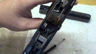 How to remove Glock magazine release [upl. by Nelehyram460]