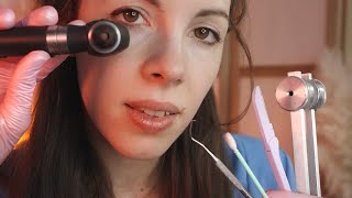 ASMR Realistic Ear Cleaning Hearing Tests Otoscope Tingles amp Sleep ✨ [upl. by Shepard]