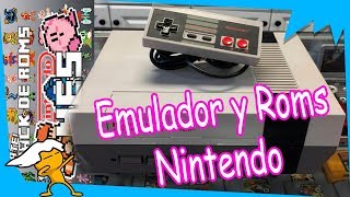 Tutorial VIRTUANES  emulador de NES  SET ROMS   MEGA [upl. by Neelrak633]