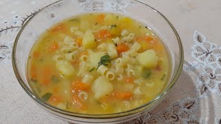 SOPA DE LEGUMES COM MACARRÃO FACIL E SABOROSA [upl. by Ahidam]