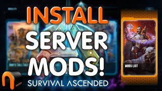 ARK MODS How To INSTALL MODS On ASA Dedicated Server [upl. by Clo933]