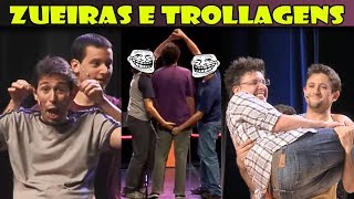 Zueiras e Trollagens no palco do Improvável [upl. by Catharine]