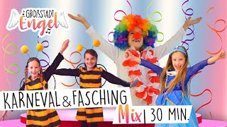 Karneval amp Fasching  Kinderkarneval Mix 🎉 Kinderlieder zum Tanzen Feiern und Singen [upl. by Wales]