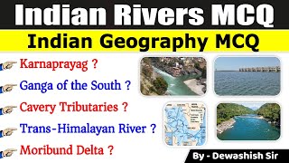 INDIAN RIVERS  explained on map of India easy to learn [upl. by Durarte]