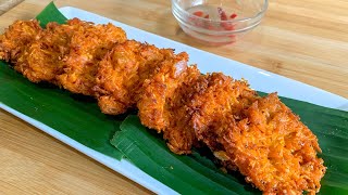 PAPAYA UKOY  CRISPY OKOY RECIPE [upl. by Ariella]