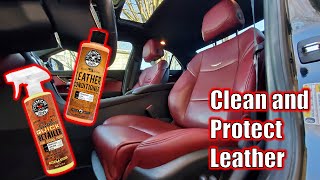 Chemical Guys Leather Quick Detailer and Conditioner Review [upl. by Maibach]