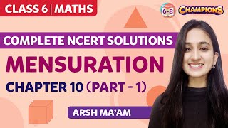 Mensuration Class 6 Maths Chapter 10 Complete NCERT Solution Part 1  BYJUS  Class 6 [upl. by Adihsaar]