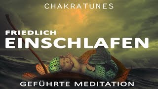 Geführte Meditation🌜friedlich einschlafen  tief durchschlafen  erholt erwachen 🌛 [upl. by Ahsuat627]