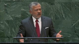 🇯🇴 Jordan  King Addresses General Debate 74th Session [upl. by Eibrab]