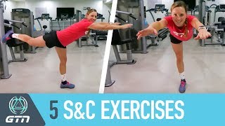 5 Strength amp Conditioning Exercises For Runners  Simple SampC Exercises For Beginner Athletes [upl. by Kalk]