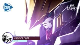 Rage of Dust  SPYAIR Gundam Iron Blooded Orphans 2  Opening 1 with Lyrics [upl. by Llenwad]