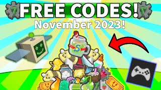 💎  NEW CODE  ALL CODES for Bee Swarm Simulator November 2023 [upl. by Aitra]