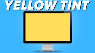 How to Fix Monitor Yellow Tint Screen Easy 2025 [upl. by Sherfield259]