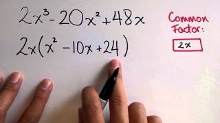 Factoring Quadratic Expressions Pt 2 [upl. by Base]