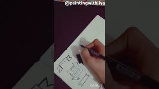 planner doodle sketch part  5  youtube art doddle sketch Paintingwithjiya crafter jiya [upl. by Ateekahs]