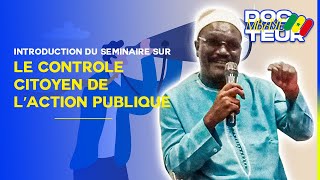 Introduction du séminaire sur le contrôle citoyen de l’action publique [upl. by Zampardi]